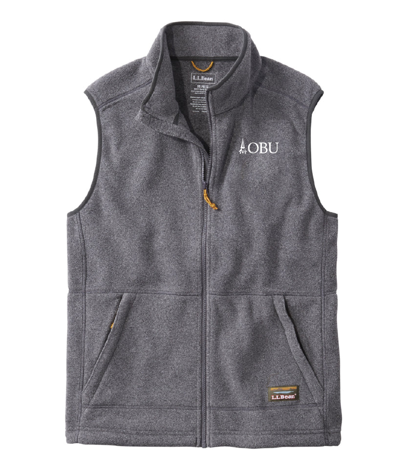 Mountain Classic Fleece Vest | Charcoal Heather – Oklahoma Baptist