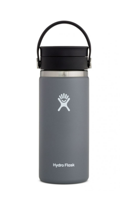 Hydro Flask Water Bottle - Stainless Steel & Vacuum Insulated - Wide Mouth  2.0 with Leak Proof Flex Cap - 20 oz, Spearmint