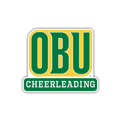 (Discontinue) OBU Cheerleading Decal - M19