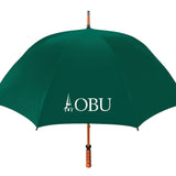 Eagle Sporty Wood Shaft Imprinted Golf Umbrella | Forest