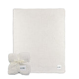 Cable Knit Blanket | Ivory