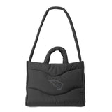 Wave Puff Tote | Black