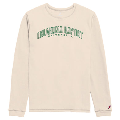 Waffle Long Sleeve Crew, Dew