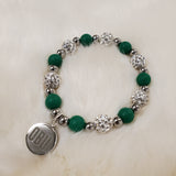 Rustic Cuff Sadie Game Day Bracelet | Silver