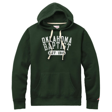 Stadium Hooded Sweatshirt, Hunter Green