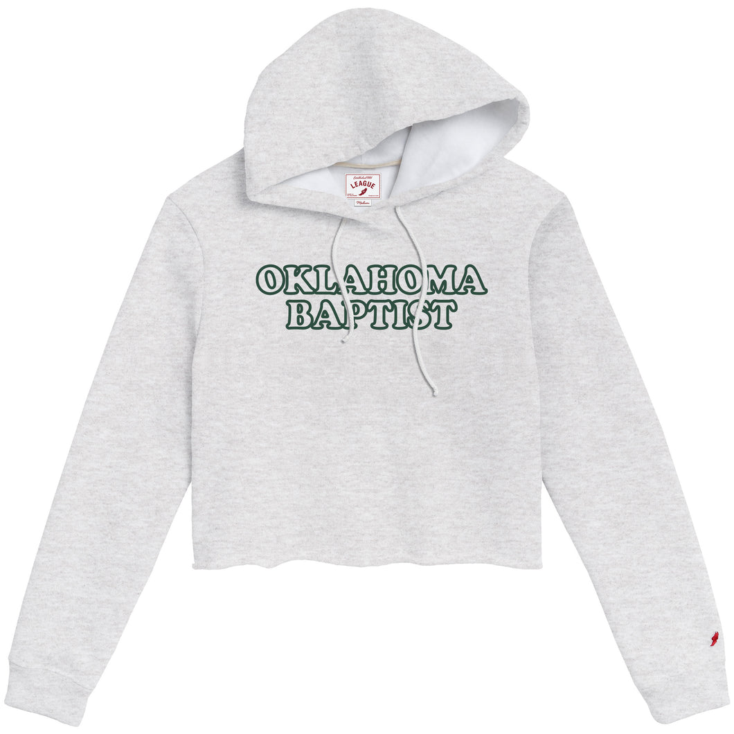 1636 Ladies Cropped Hood | Ash