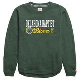 Victory Springs Ladies Crewneck | Heather Dark Green