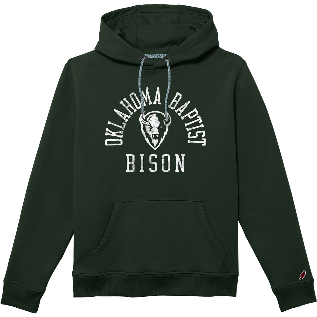 1991 Brushed 80/20 Fleece Hood | Dark Green