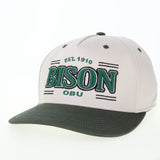 Heritage Twill Two Tone Hat | Stone & Dark Green