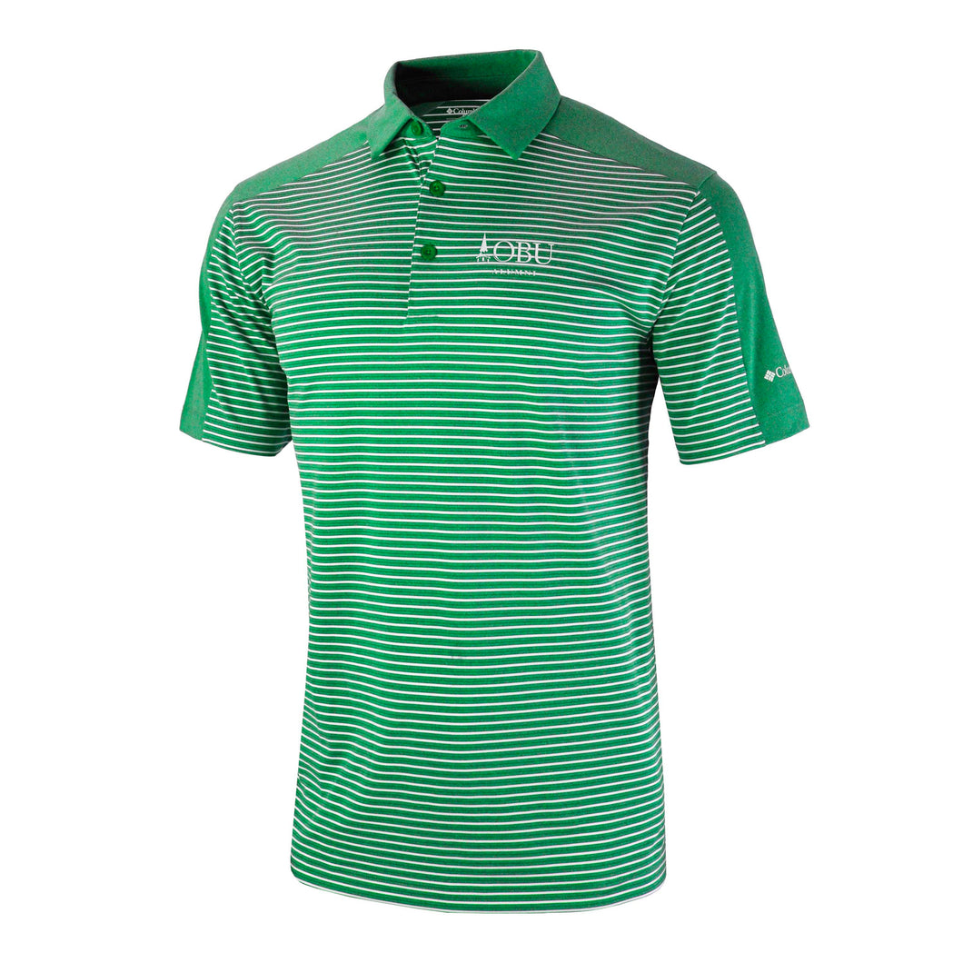 COLUMBIA Omni-Wick Contention Alumni Polo, Green