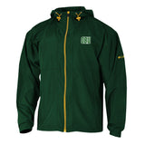 Prodigy Full Zip Windbreaker | Forest / Aztec Gold