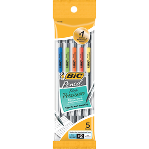 BIC Xtra Precision Mechanical Pencil .5mm 5pk