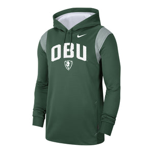 Therma Pullover Hoodie by Nike, Gorge Green (SIDELINE22)