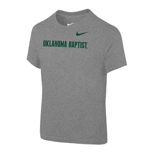 NIKE Toddler Core Cotton Short Sleeve Tee (sizes 2T-4T), Dark Heather