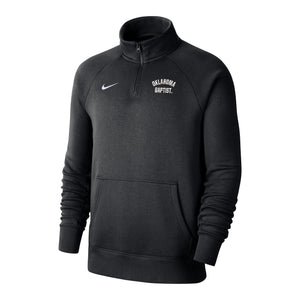 NIKE Club Fleece 1/4 Zip, Black (F23)