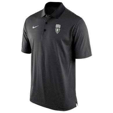 Nike Men's Stadium Stripe Polo, Dark Grey (F23)