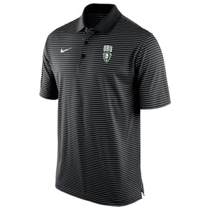 Nike Men's Stadium Stripe Polo, Dark Grey (F23)