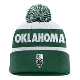 Nike Peak Stripe Beanie | Forest/White