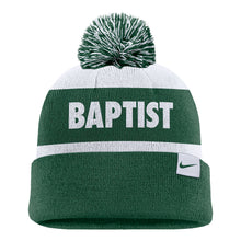 Load image into Gallery viewer, NIKE Peak Stripe Beanie, Forest/White