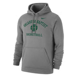 Nike Club Fleece Pullover Basketball Hoodie | Dark Heather