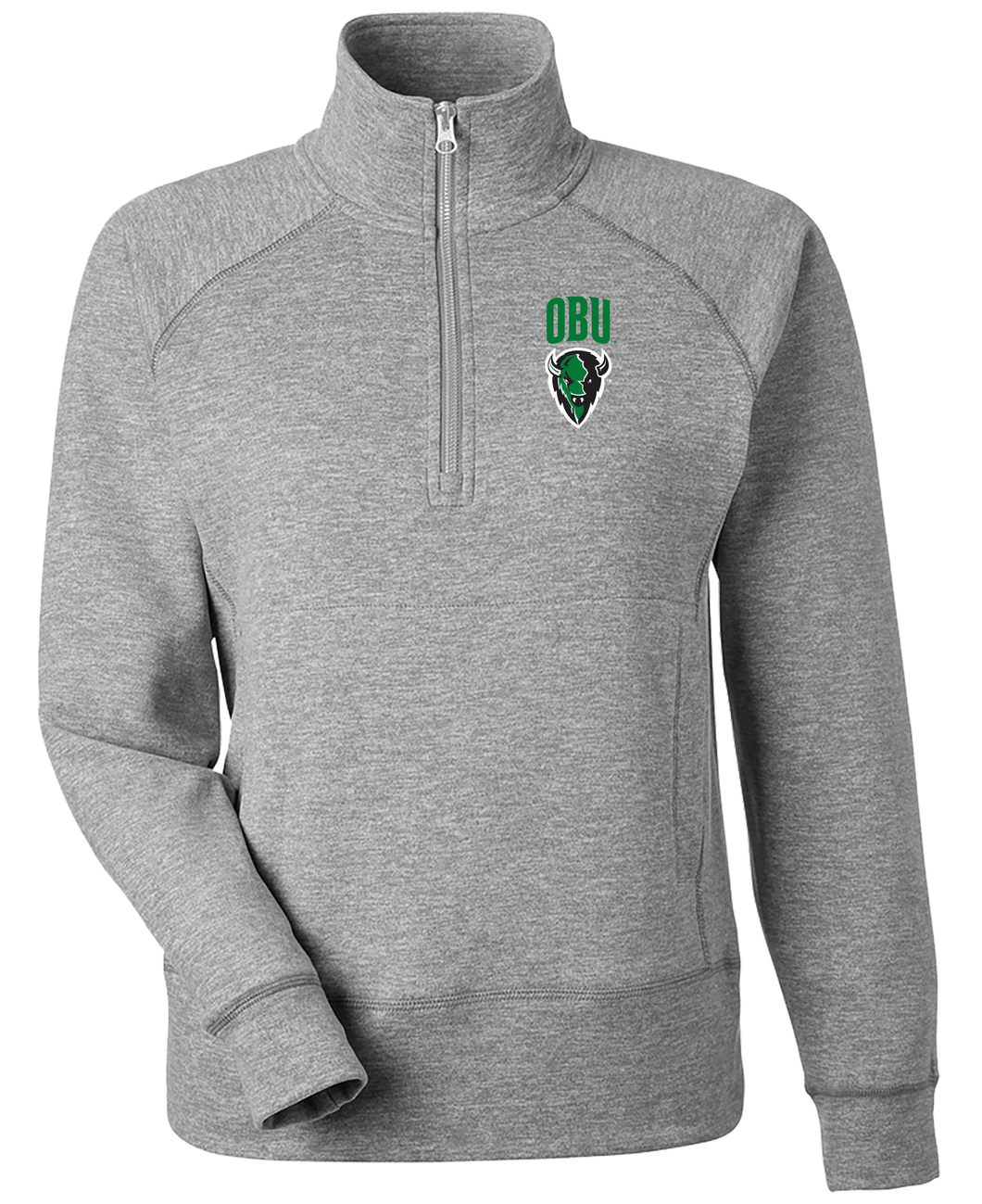 Ladies Electric Fleece 1/4 Zip | Jade