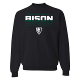 Crew Football Sweatshirt | Black