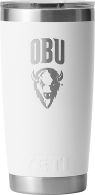 Rambler 20oz. Tumbler w/Magslide (F23), White