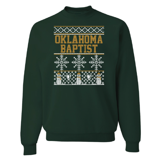 Ugly Christmas Sweater, DK Green