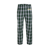 Men's Harley Flannel Pant | Green/White Plaid