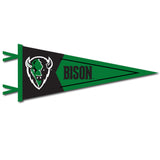 7 X 18 Two-Piece Flock Plus Pennant | Dark Green