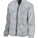 Ladies Full Zip Sherpa Jacket | Frosty Grey