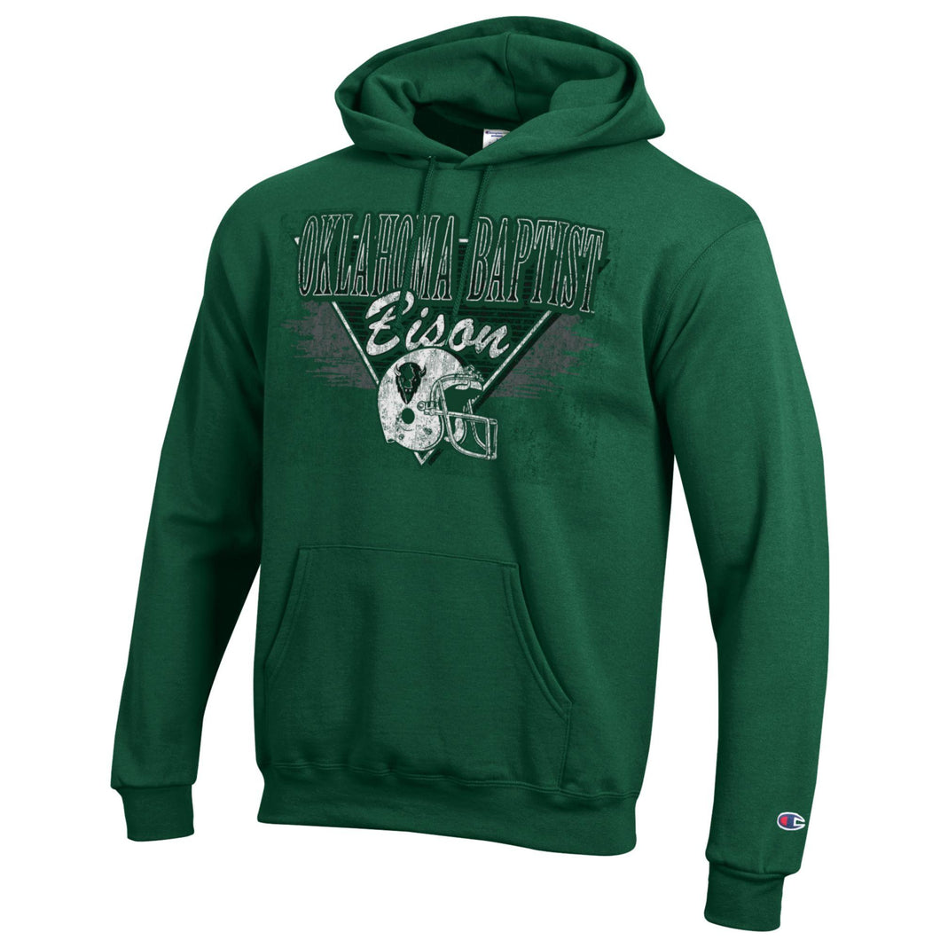 Retro Football Hood | Forest Green