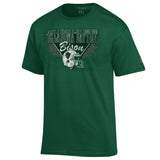 Retro Football Tee | Forest Green