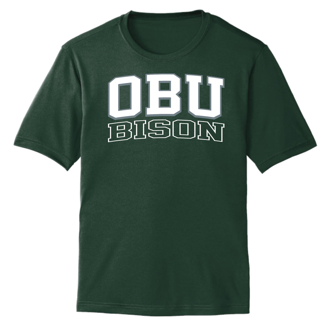 Performance Short Sleeve Tee, Dark Green (F23)