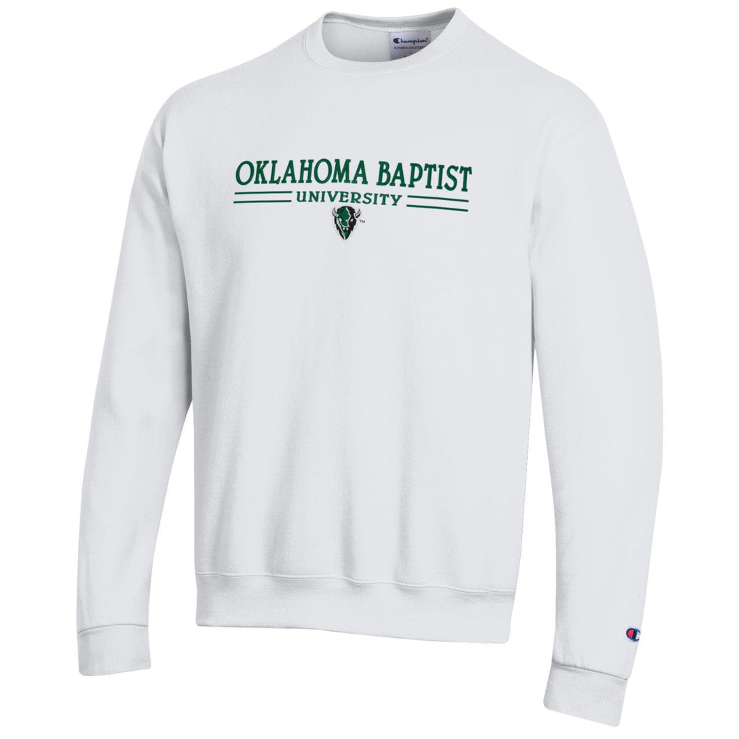 CHAMPION Power Blend Crew, White