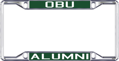 License Plate Frame w/Alumni