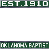 License Plate Frame w/Establish Date
