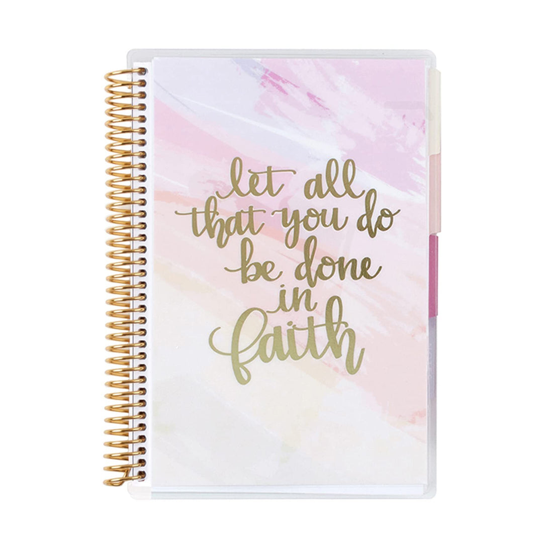 Notebook Speciality Daily Faith Planner, Gold