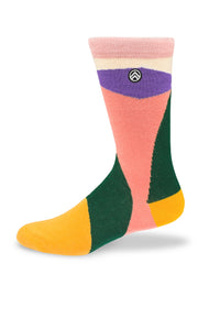Sky Footwear Socks, Abstract Colors