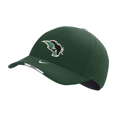 Adjustable Dri-Fit Solid Cap by Nike, Gorge Green (SIDELINE22)
