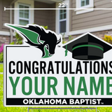 Custom Graduation Yard Sign | Congratulations Name