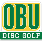 OBU Disc Golf Decal