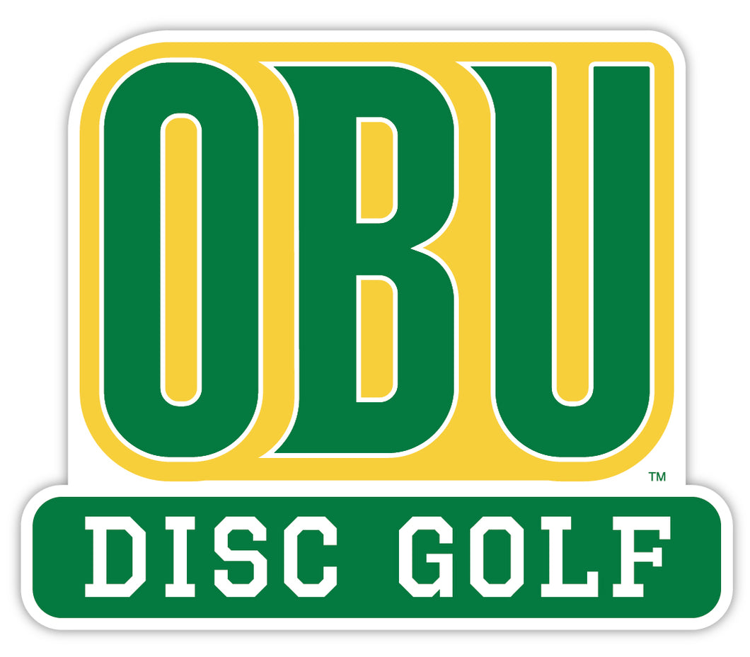 OBU Disc Golf Decal