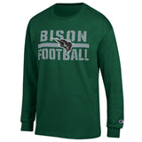 Champion Men's Basic Long Sleeve Football | Dark Green