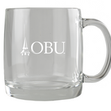 13Oz. Glass Etched Mug | Glass