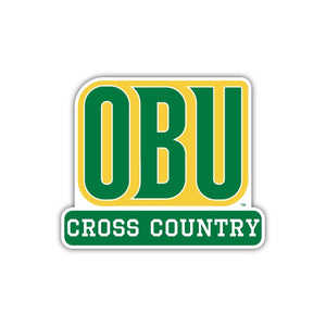 OBU Cross Country Decal - M16