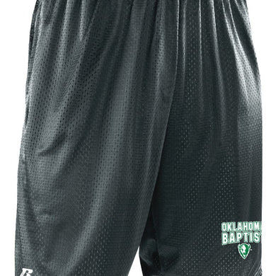 Russell Men's Mesh Pocketed Short, Stealth