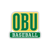 OBU Baseball Decal